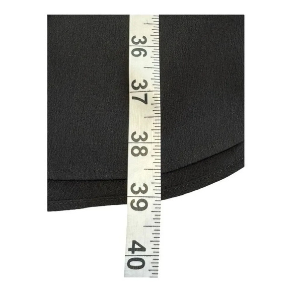 Bar III Women’s Size XS Black Tie Front V-Neck‎ Shift Dress - Picture 6 of 6